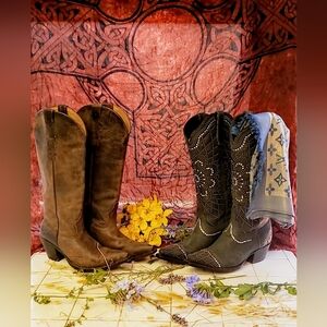 Handmade from Nashville! Charcoal grey, women's 8.Never worn. Now Discontinued